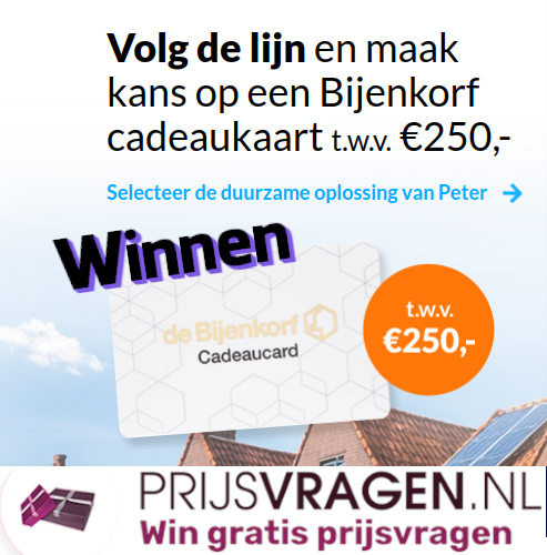 win een Bijenkorf cadeaukaart van €250 gratis shoppen