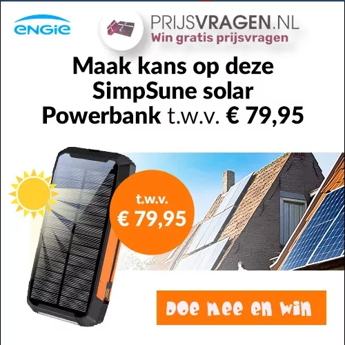 Win een gratis prijs t.w.v. €79 of mooi pakket bij Engie